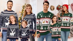 ¿En busca del jersey navideño definitivo? Estos para toda la familia son cálidos, suaves y muy divertidos