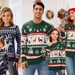 ¿En busca del jersey navideño definitivo? Estos para toda la familia son cálidos, suaves y muy divertidos