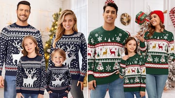 ¿En busca del jersey navideño definitivo? Estos para toda la familia son cálidos, suaves y muy divertidos