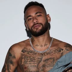 Neymar debuts as an underwear model with Kim Kardashian
