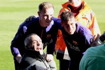 Sesión de puertas abiertas del Barcelona