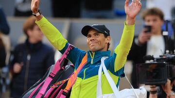 Nadal, enigm¨¢tico: "El del martes podr¨ªa ser mi ¨²ltimo partido en Roland Garros"