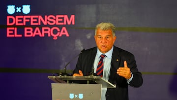 17/02/26 FC BARCELONA INAUGURACION DE LA SEDE ELECTORAL DE LA CANDIDATURA A LA PRESIDENCIA DE JOAN LAPORTA