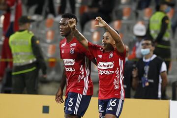 La victoria del DIM 2-1 ante América por Copa Sudamericana en imágenes.