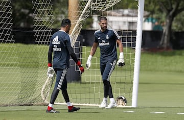 Keylor Navas y Kiko Casilla.