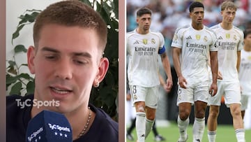 Mastantuono revela el jugador del Madrid que le escribió por su fichaje: les sorprenderá