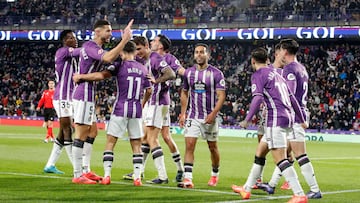 13/12/24 PARTIDO SEGUNDA DIVISION
REAL VALLADOLID - VALENCIA
GOL 1-0 ANUAR ALEGRIA