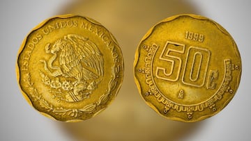 Si tienes esta moneda de 50 centavos te pueden dar hasta dos millones