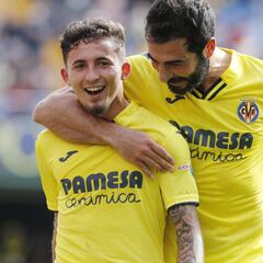 Pino, el más joven en jugar 50 partidos de Liga con el Villarreal