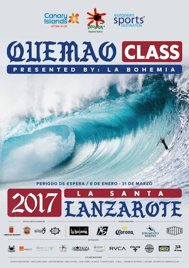 Quemao Class 2017, el evento que tendrá las olas perfectas