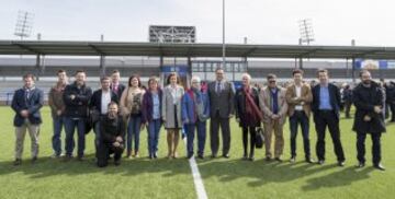 Así ha sido la inauguración del Estadio Anexo de Butarque, Jesús Polo