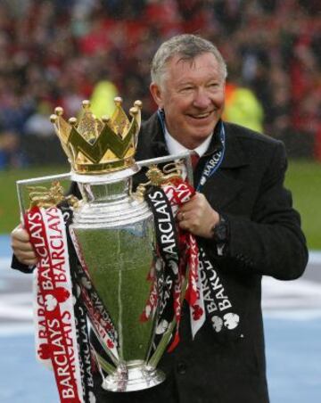 Las mejores imágenes de la despedida de Alex Ferguson.