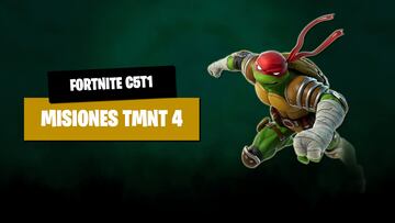 fortnite evento cowabunga tortugas ninja misiones parte 4 que prueben el caparazon