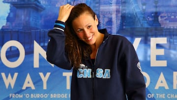 Jessica Vall en el Campeonato de Espa&ntilde;a de 2017.