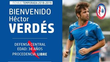 Héctor Verdés, séptimo fichaje del Rayo Majadahonda