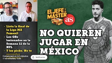 El Jefe y El Máster: El Tri ya no quiere jugar en México