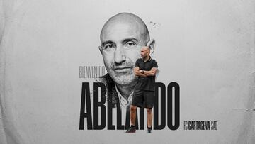 Abelardo, nuevo entrenador del Cartagena