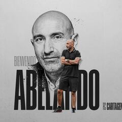 Abelardo, nuevo entrenador del Cartagena