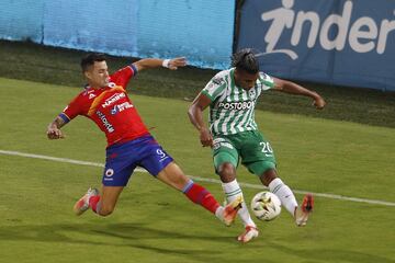 Partidazo en el Atanasio Girardot entre Atlético Nacional y Deportivo Pasto. Un error de Sebastián Gómez en la salida no le permitió al equipo antioqueño celebrar y seguir acercándose a la clasificación. 