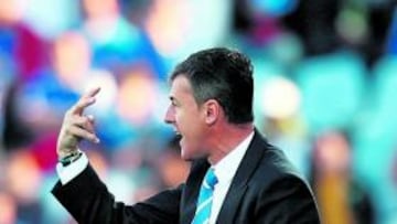 <b>IRÓNICO. </b>Lucas Alcaraz regaló otra de sus frases llamativas.