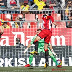 Stuani lleva de cabeza al Getafe y aúpa al Girona a Europa
