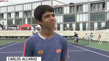 Digno de película: la frase de Alcaraz sobre Nadal con 13 años