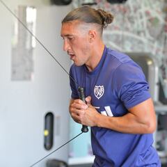 El Pacha Espino ya se entrena con el Rayo