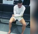 Revelan otro video de Cristiano en el camarín: sorprende incluso más que el primero