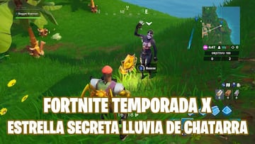 Fortnite Battle Royale - Temporada X: estrella de batalla secreta de Lluvia de chatarra