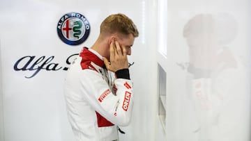 Mick Schumacher (Alfa Romeo). Nurburgring, F1 2020. 