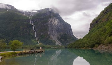 cascading waterfalls