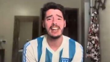 “Nos ganó Pedro el Escamoso”: Hincha de Racing se queja de derrota con Bucaramanga