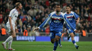 16/12/07 PARTIDO DE LIGA ENTRE LOS EQUIPOS REAL MADRID GETAFE ALEGRIA UCHE