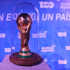 La Copa del Mundo arribó a la Ciudad de México