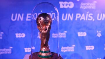 La Copa del Mundo arribó a la Ciudad de México