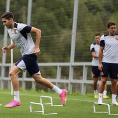 Zakharyan ya se entrena en Zubieta