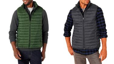 El chaleco de plumas acolchado para hombre ideal para el entretiempo