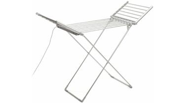Tu ropa, seca en un instante con este tendedero eléctrico plegable
