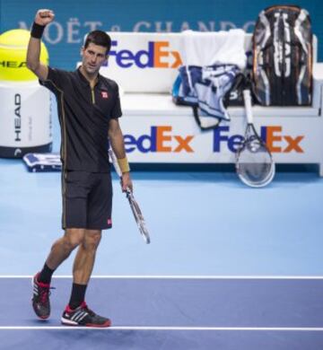 Novak Djokovic tuvo algunos problemas para superar a Nishikori.