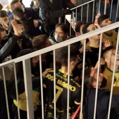 La Policía frena a un Jaén que subió a las gradas de Tudela