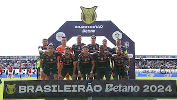 Fluminense viene de derrotar como visita a Bragantino. En el equipo titular estuvieron figuras como Fábio, Thiago Silva, Paulo Henrique Ganso y Jhon Arias.