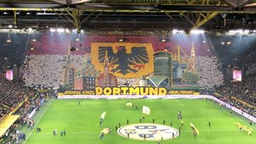Los tifos del Dortmund son obras de arte dignas de un museo: el time-lapse de su última locura