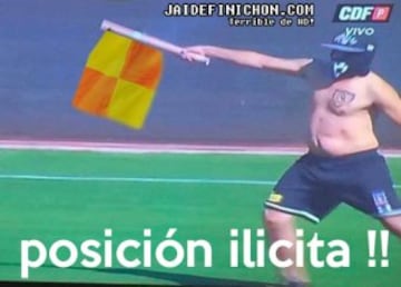 Los memes del accidentado título