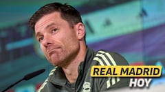 Xabi Alonso comparece en rueda de prensa antes de jugar en Talavera