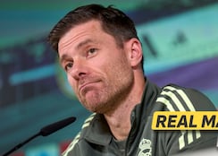 Xabi Alonso comparece en rueda de prensa antes de jugar en Talavera