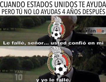 Los mejores memes de la derrota de México en Honduras