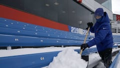 Buffalo Bills face Colts in the snow-filled NFL Sunday