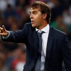 "¿La portería? Dije que tenía dos grandes soluciones y así ha sido"