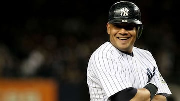 Melky Cabrera fue parte del equipo de los New York Yankees que gan&oacute; la Serie Mundial de 2009 contra los Philadelphia Phillies en seis partidos.