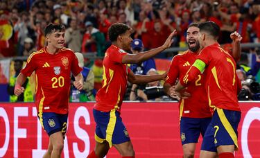 Gran acción de Nico Williams, sacándose un preciso centro a media altura, el cual roza Morata y termina golpeando en Calafiori, que la manda dentro de su propia portería. España insistió por todas las vías posibles para llegar al gol, pero fue italiano quien acabó introduciendo el balón en su propia portería, con Donnarumma vendido.